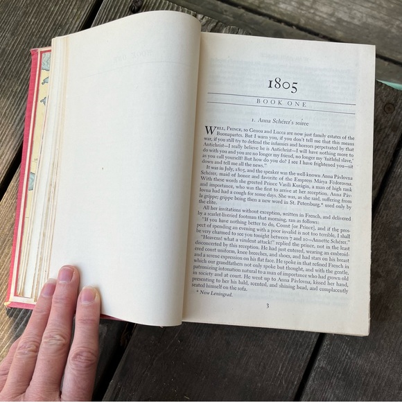 War And Peace The Inner Sanctum 1942 Vintage Hardcover Edition By Leo Tolstoy - Picture 8 of 16